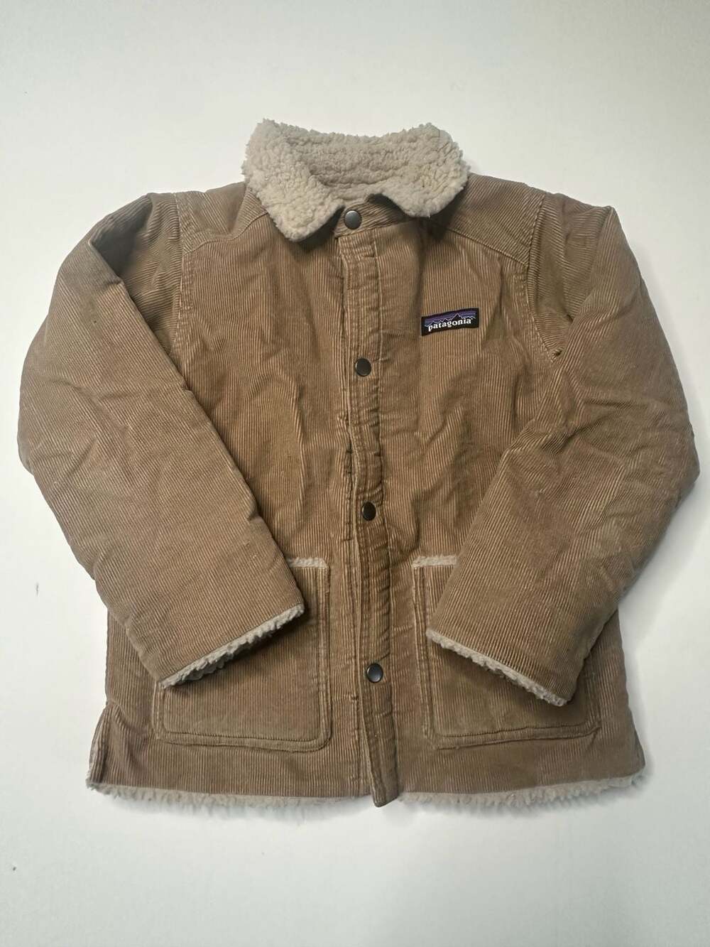 Patagonia Corduroy Sherpa Lined Jacket Size 5T